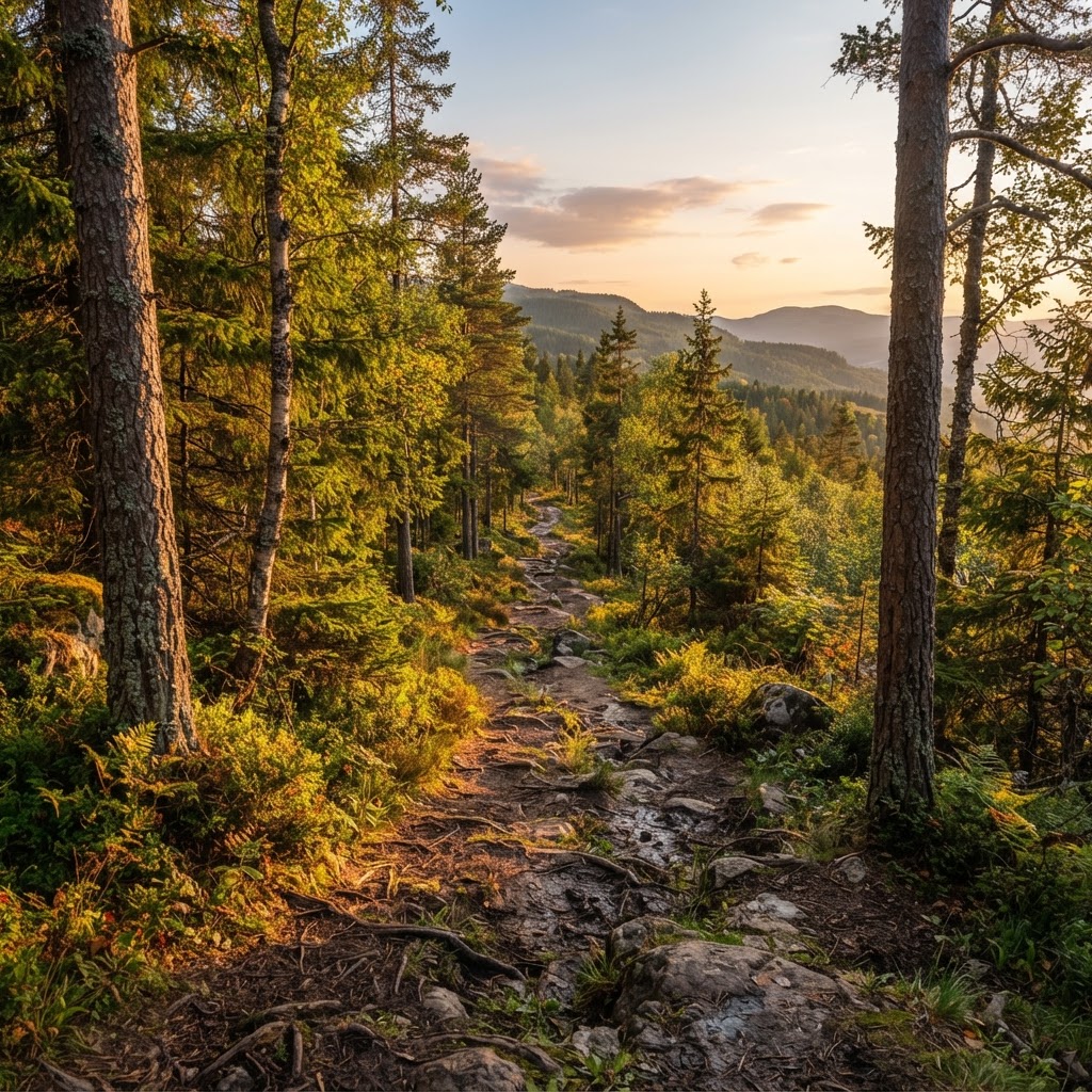Egilrunden: Skogsløp ved Steinsjøen