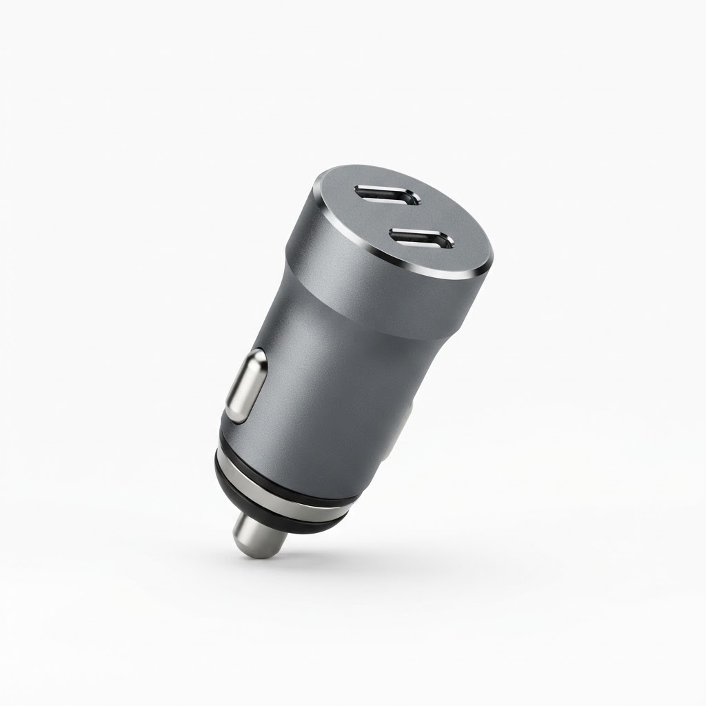 Fast Car Charger Dual USB-C