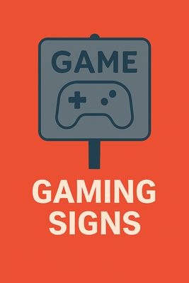 Gaming Signs & Décor