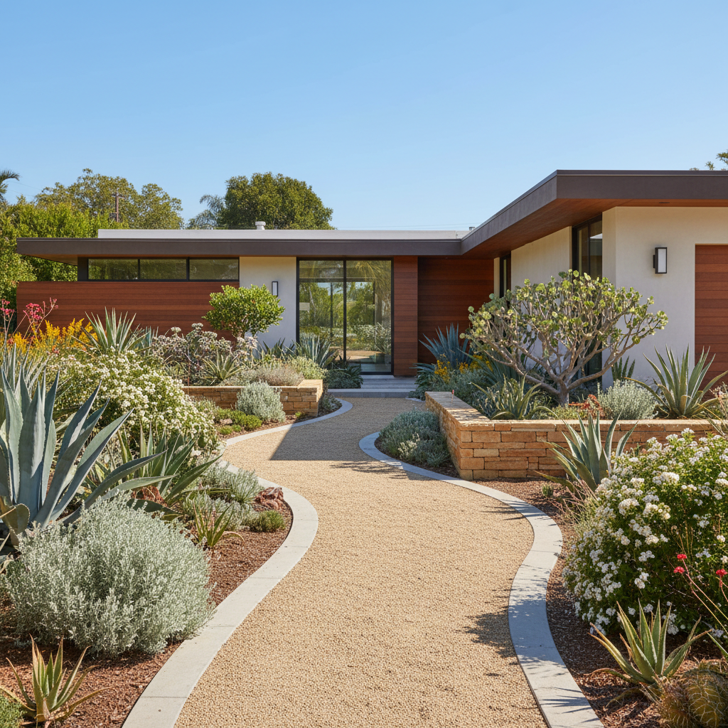 Pacific Palisades landscape design by Natural Art Landscapes