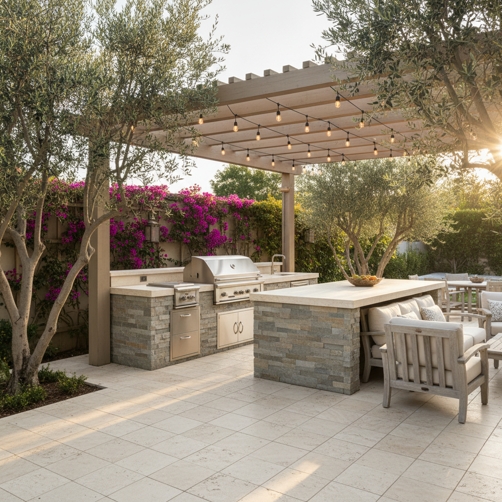 Brentwood landscape design by Natural Art Landscapes