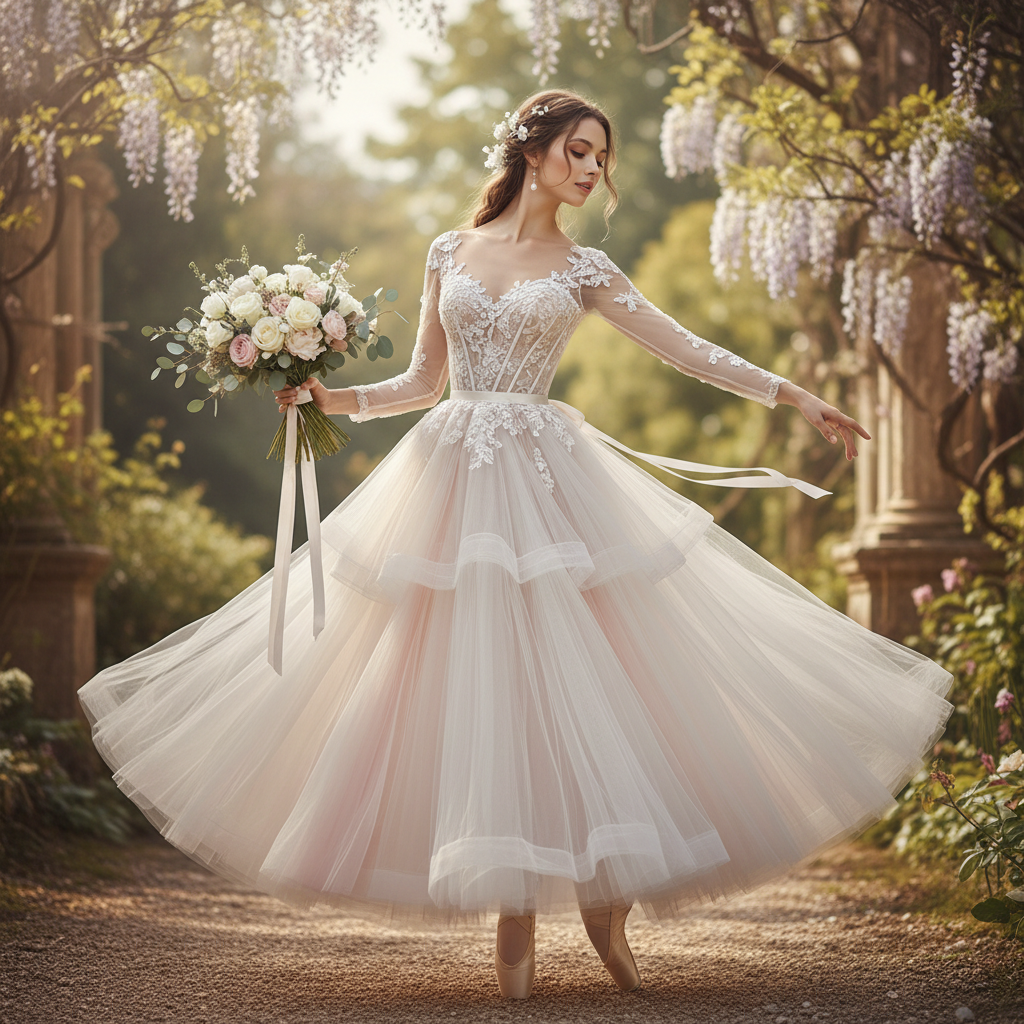 Wedding Dresses Inspired by Your Inner Ballerina