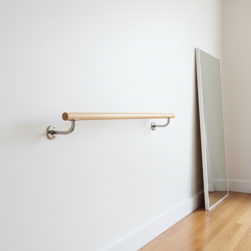 Wall-Mounted Ballet Barre