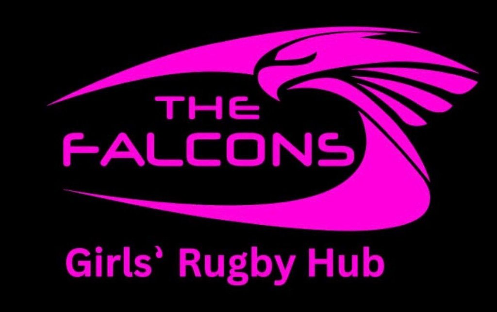 The Falcons Girls Rugby Hub Logo