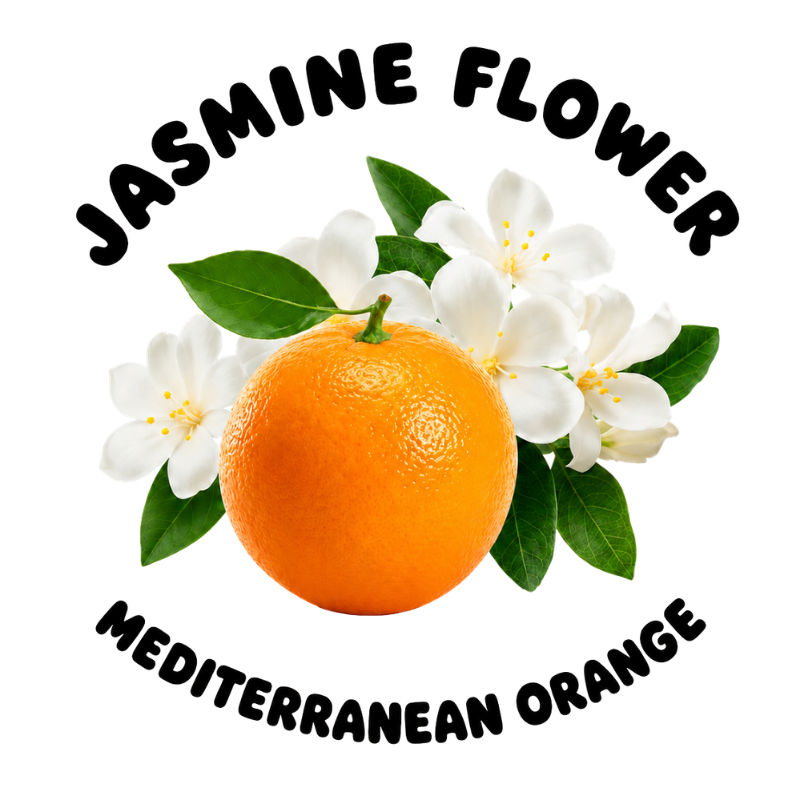 Jasmine Flowers & Mediterranean Orange