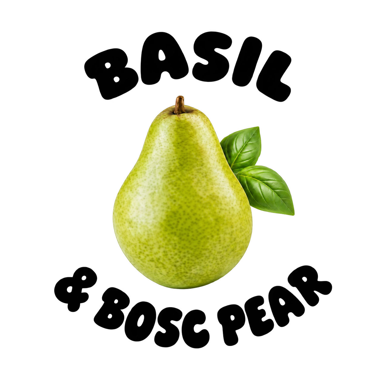 Basil & Bosc Pears