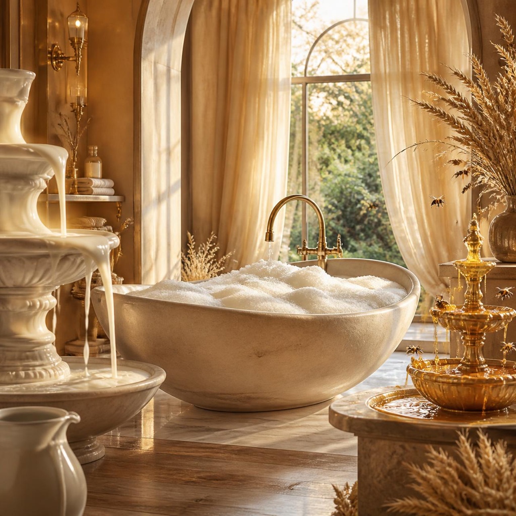 Oat, Milk & Honey bath atmosphere