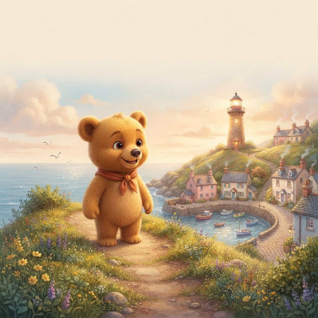 Suri's Brave First Step
