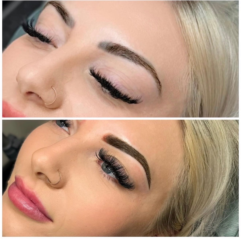 PMU Brow Correction & Coverup Result 3