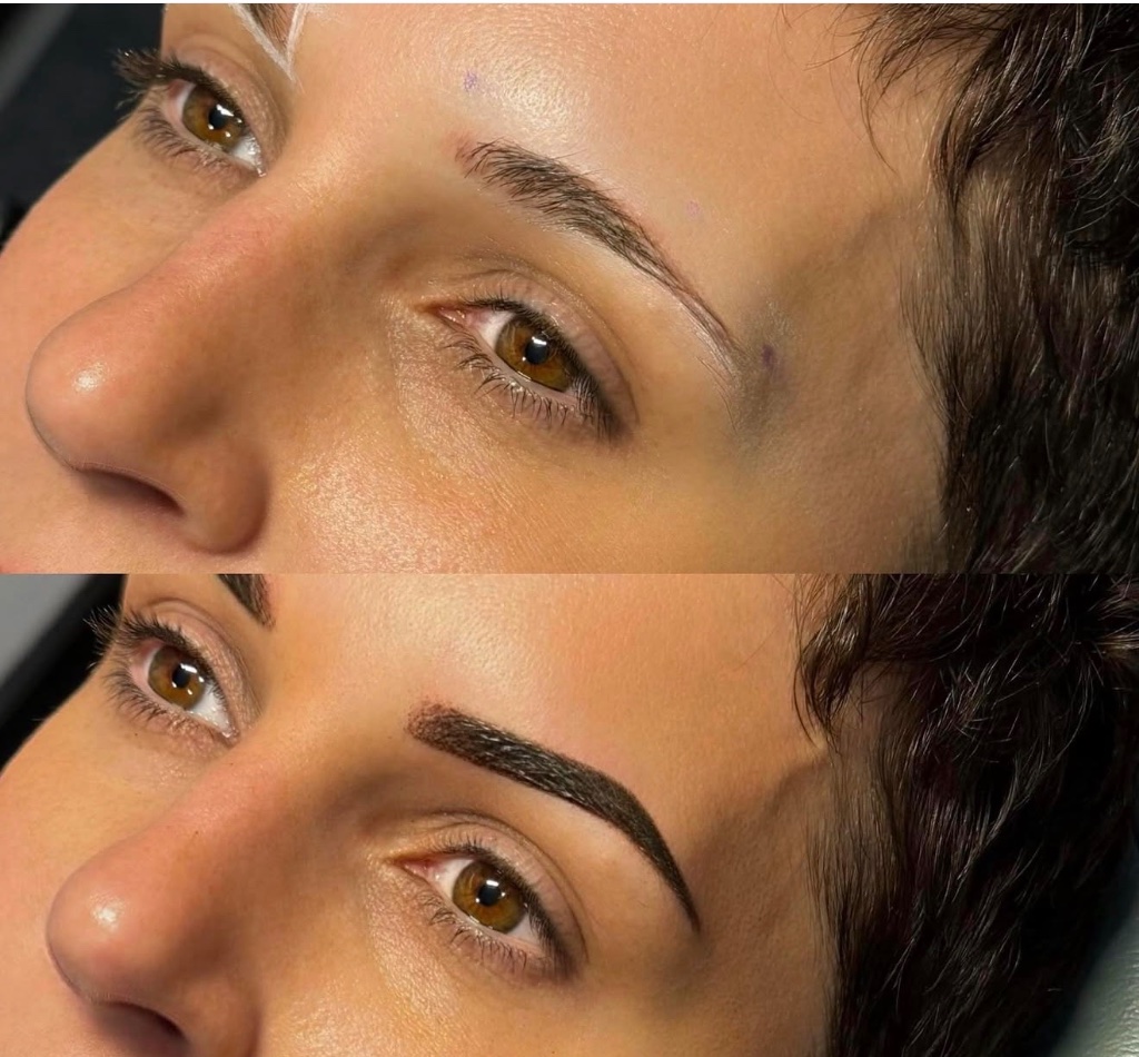 PMU Brow Correction & Coverup Result 4