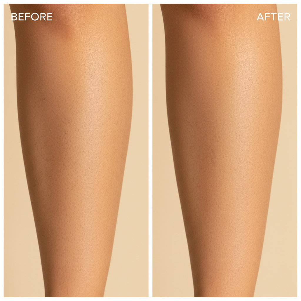 Laser Hair Removal Result 1