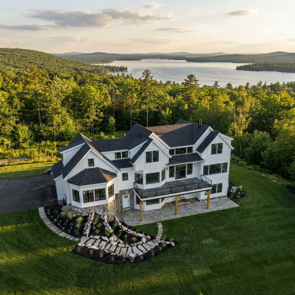 Luxury home at Lake Winnipesaukee