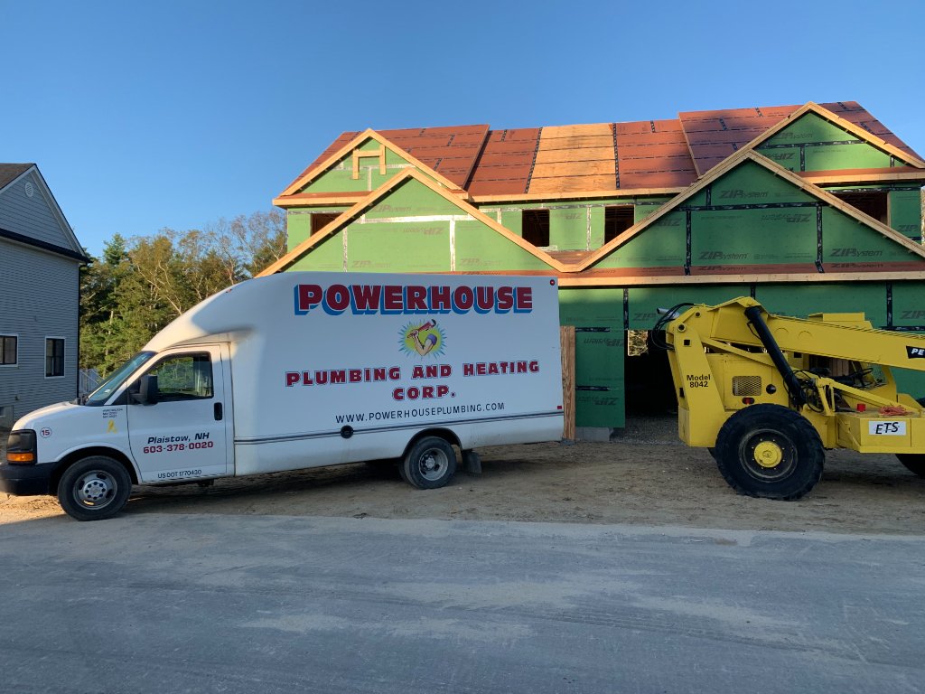 Powerhouse Plumbing mechanical room installation
