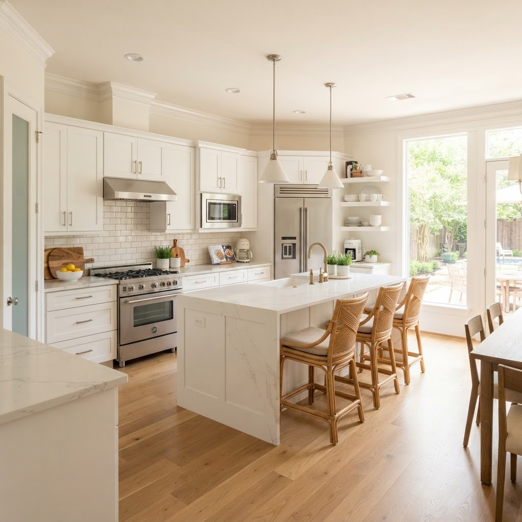 Finished Kitchen in Houston & Greater Houston Area — Magnificent Painters & Remodelers