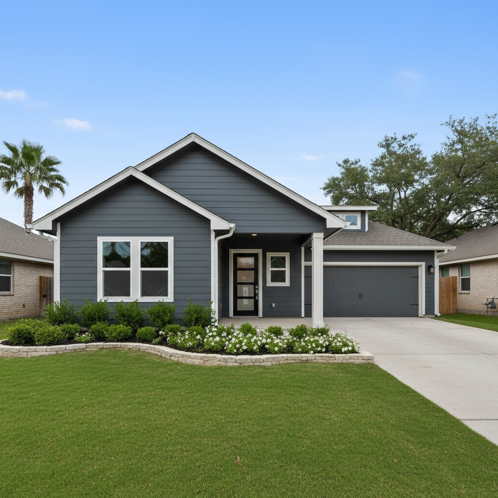 Curb Appeal Transformation in Tomball, TX — Exterior remodeling Houston TX