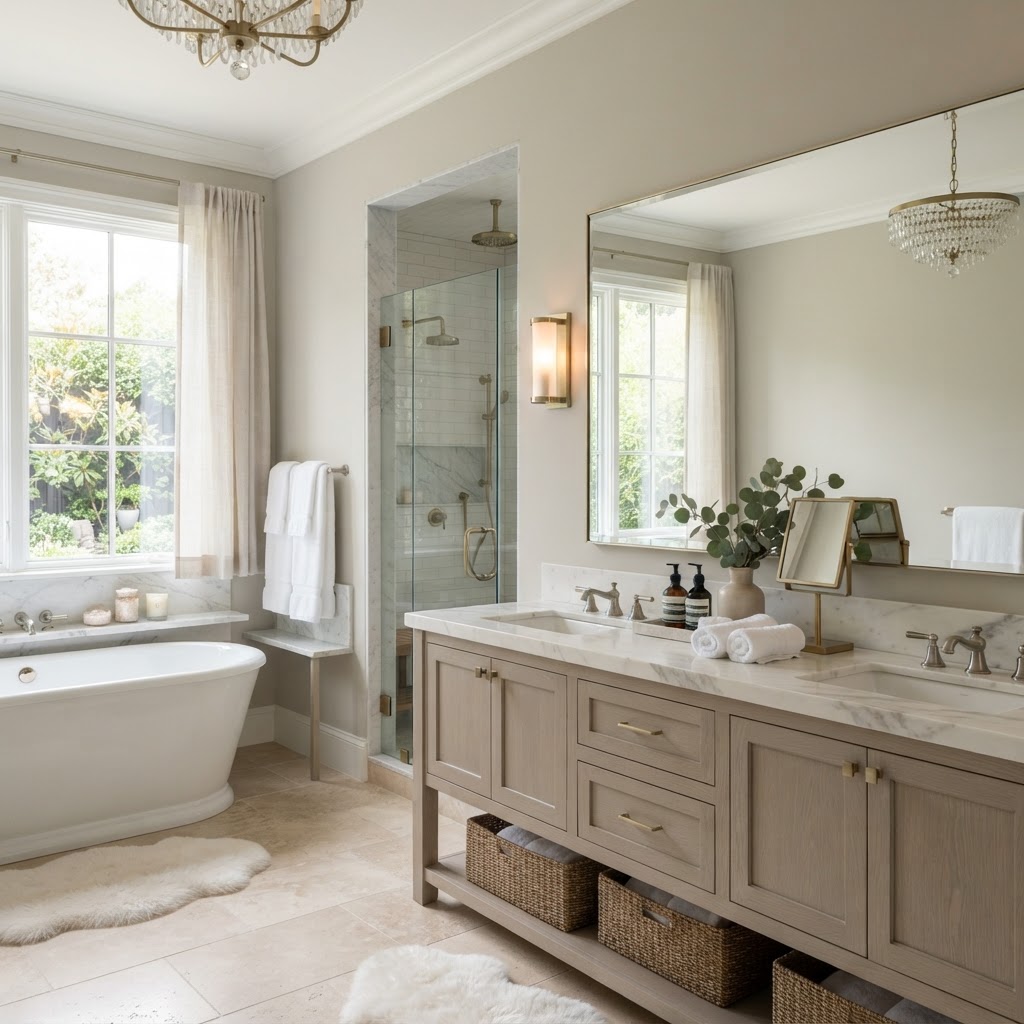 Master Bath in Houston & Greater Houston Area — Magnificent Painters & Remodelers