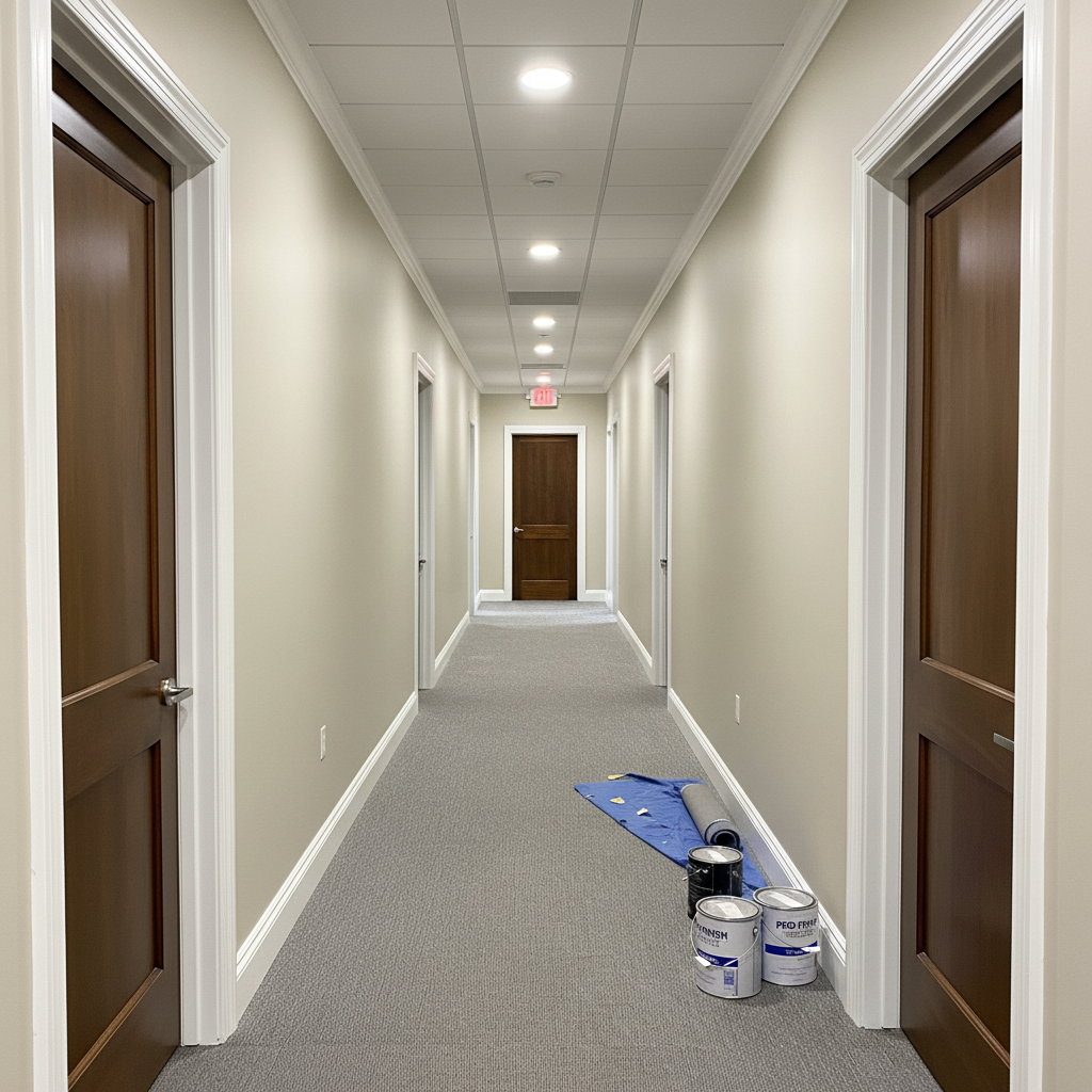 Commercial Office Painting Houston, TX — Commercial remodeling by Magnificent Painters & Remodelers, Houston TX — photo 3