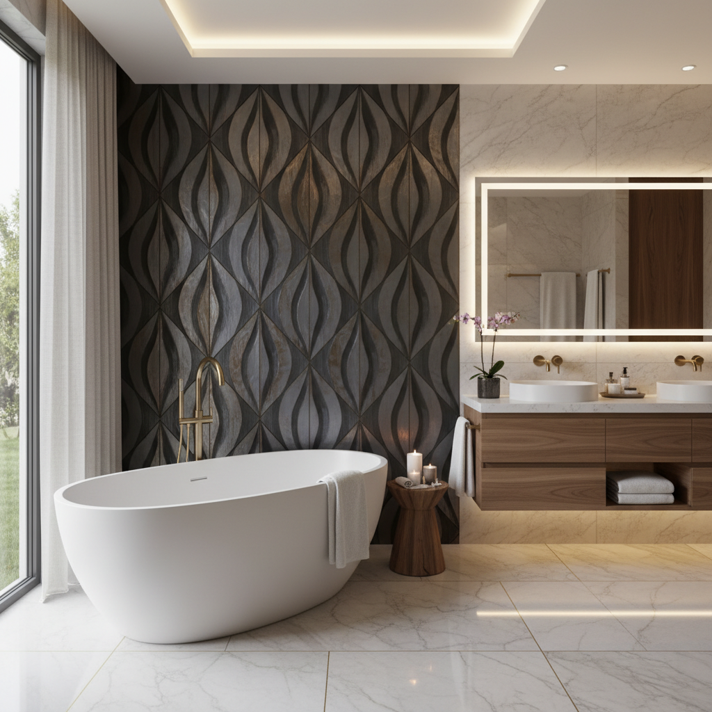 Freestanding Tub Suite in Kingwood, TX by Magnificent Painters & Remodelers