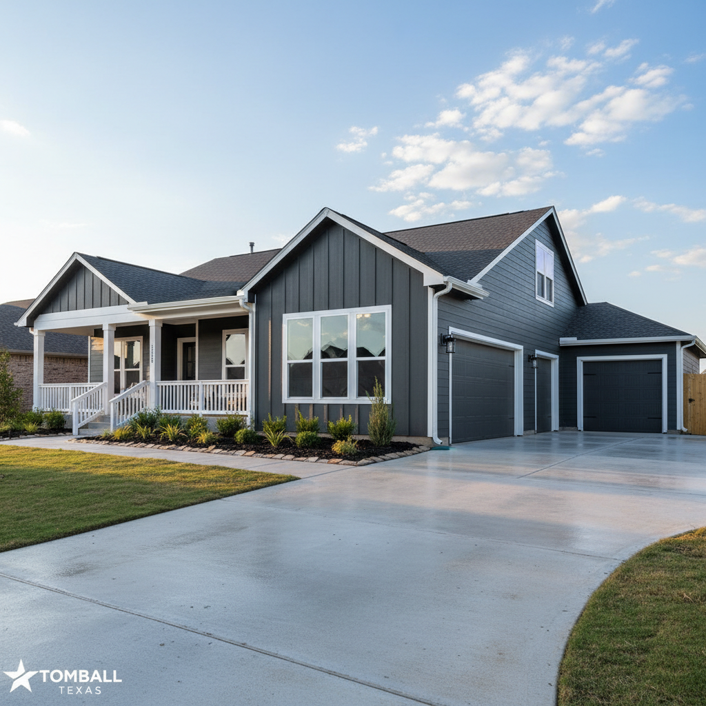 Curb Appeal Transformation Tomball, TX — Exterior remodeling by Magnificent Painters & Remodelers, Houston TX — photo 4