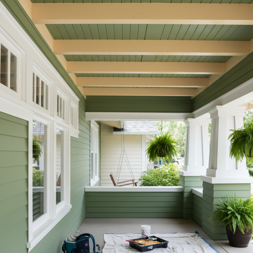Craftsman Exterior Refresh Spring, TX — Exterior remodeling by Magnificent Painters & Remodelers, Houston TX — photo 3