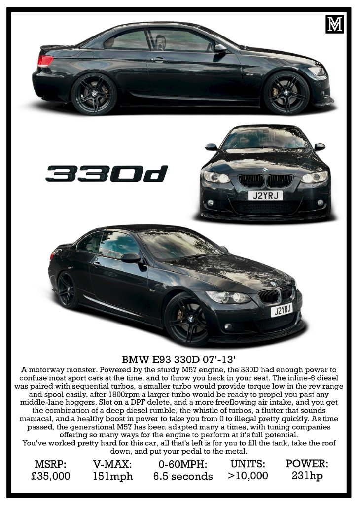 BMW E93 330D