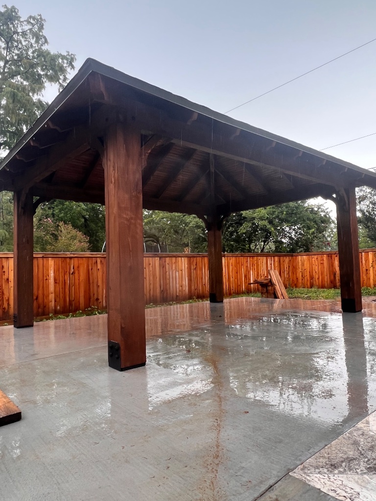 Timber-Frame Pavilion