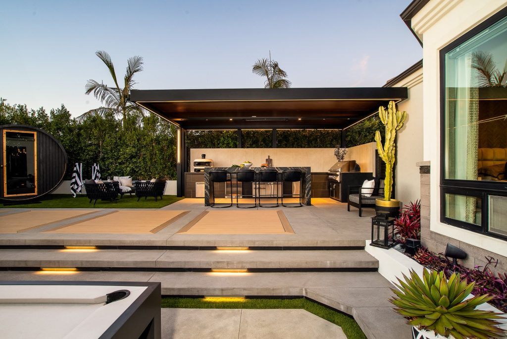Outdoor Kitchen Pergola