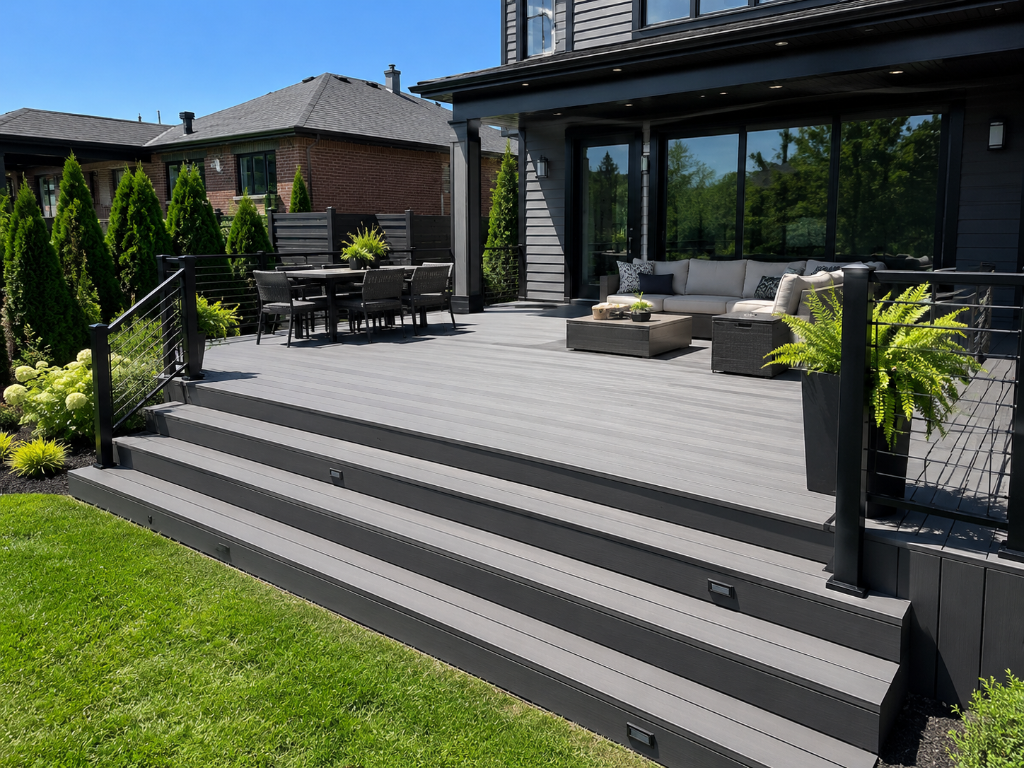 Modern composite deck
