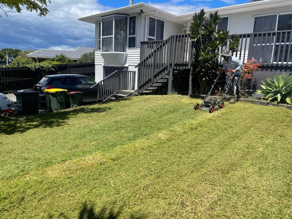 After - Lawn Striping & Mowing