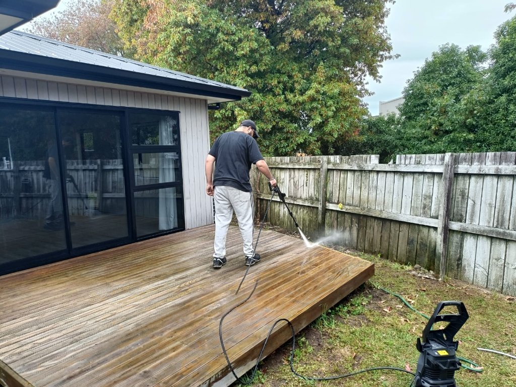 After - Deck Restoration Wash