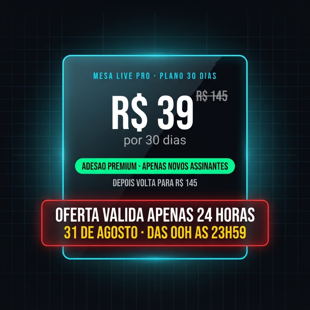Oferta Mesa 30 Dias
