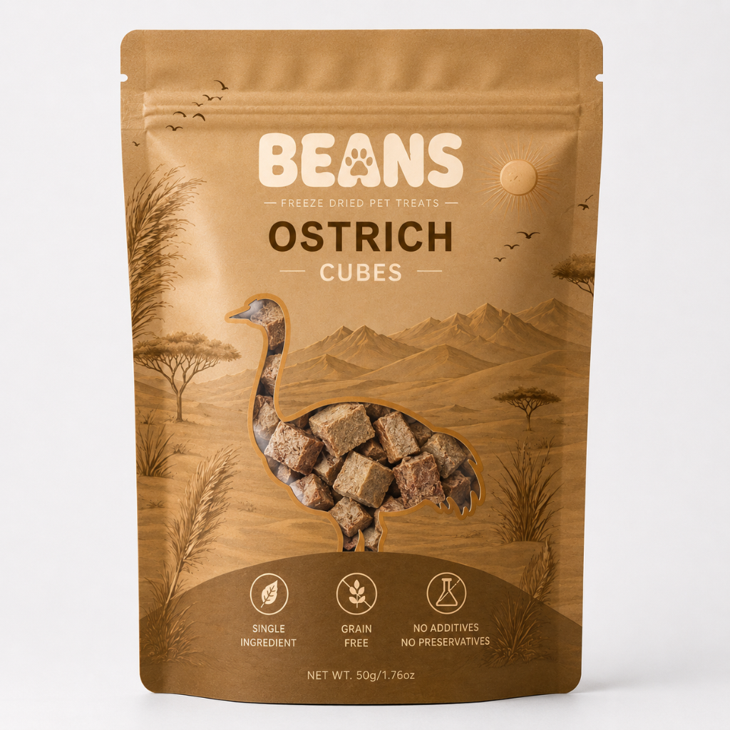 Ostrich Freeze-Dried Pet Treats