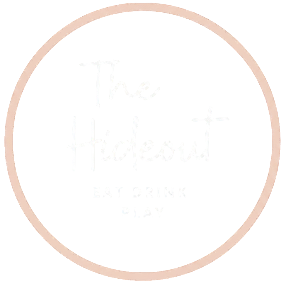 The Hideout – Eat Drink Play logo