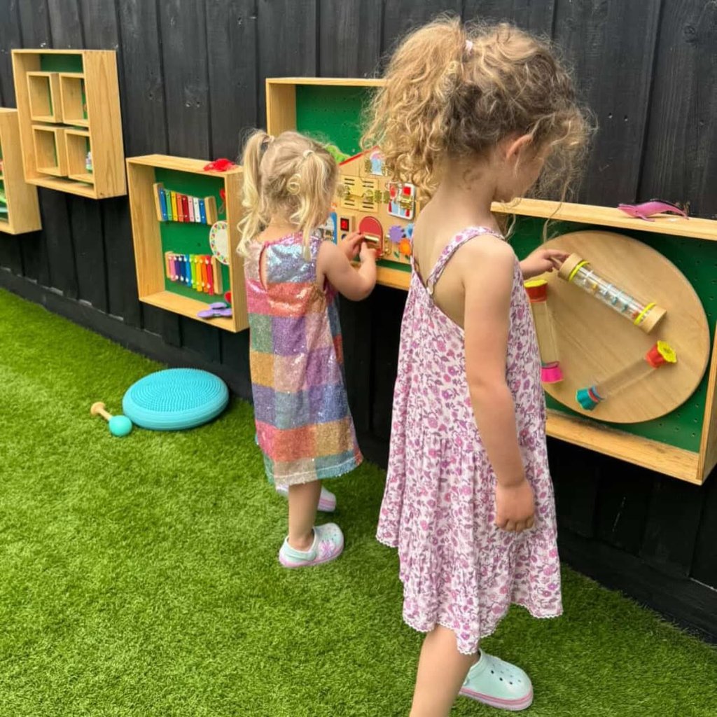 Kids play area at The Hideout family friendly café Rosebud