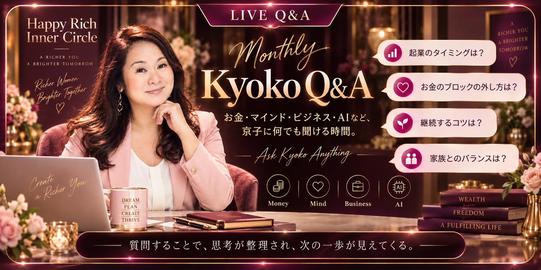 Monthly Kyoko Q&A