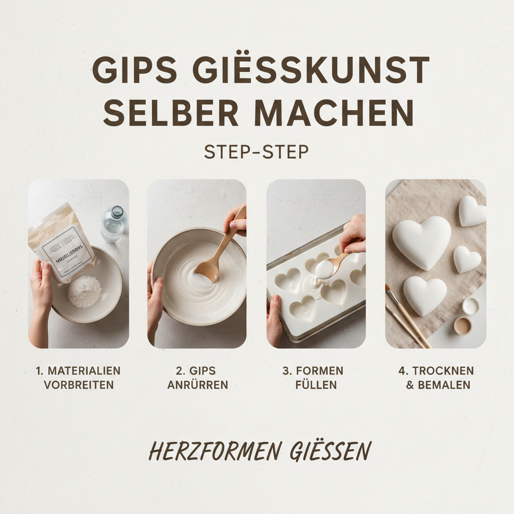 Gips- & Gießkunst selber machen