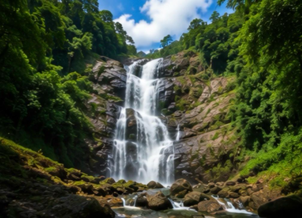 Waterfall in the jungle