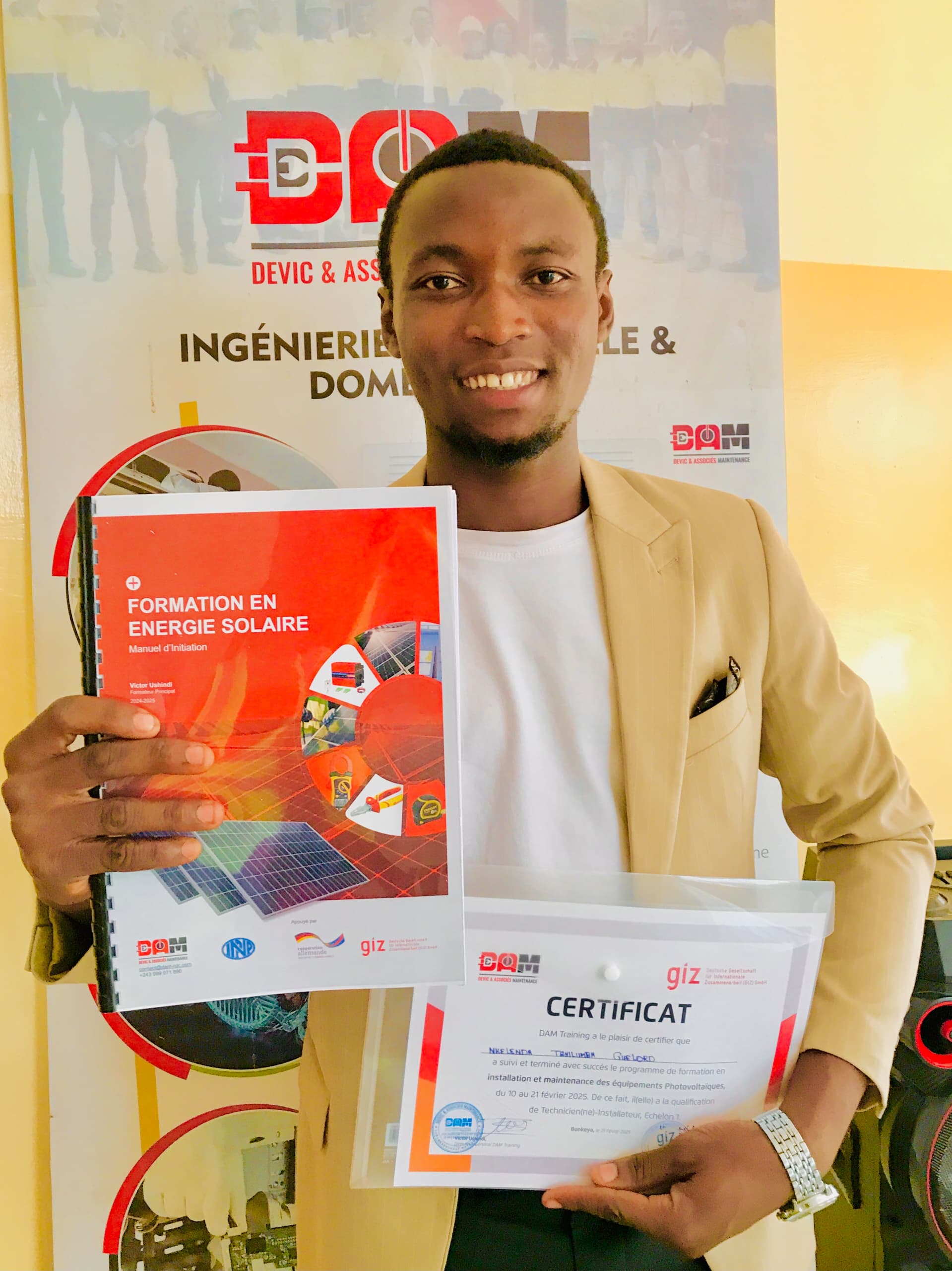 Session en salle · certification de fin de formation