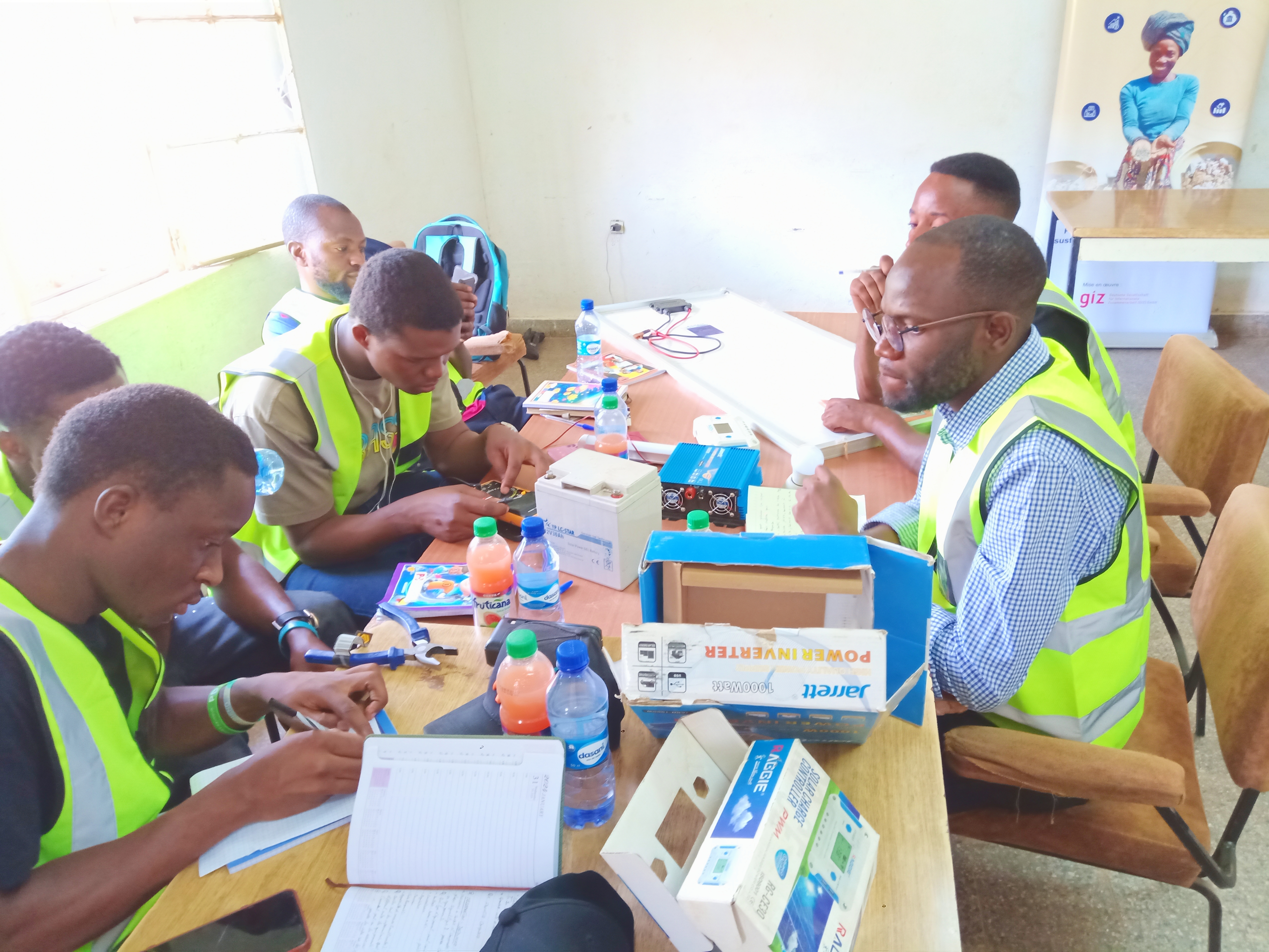 Formation photovoltaïque · Appui GIZ