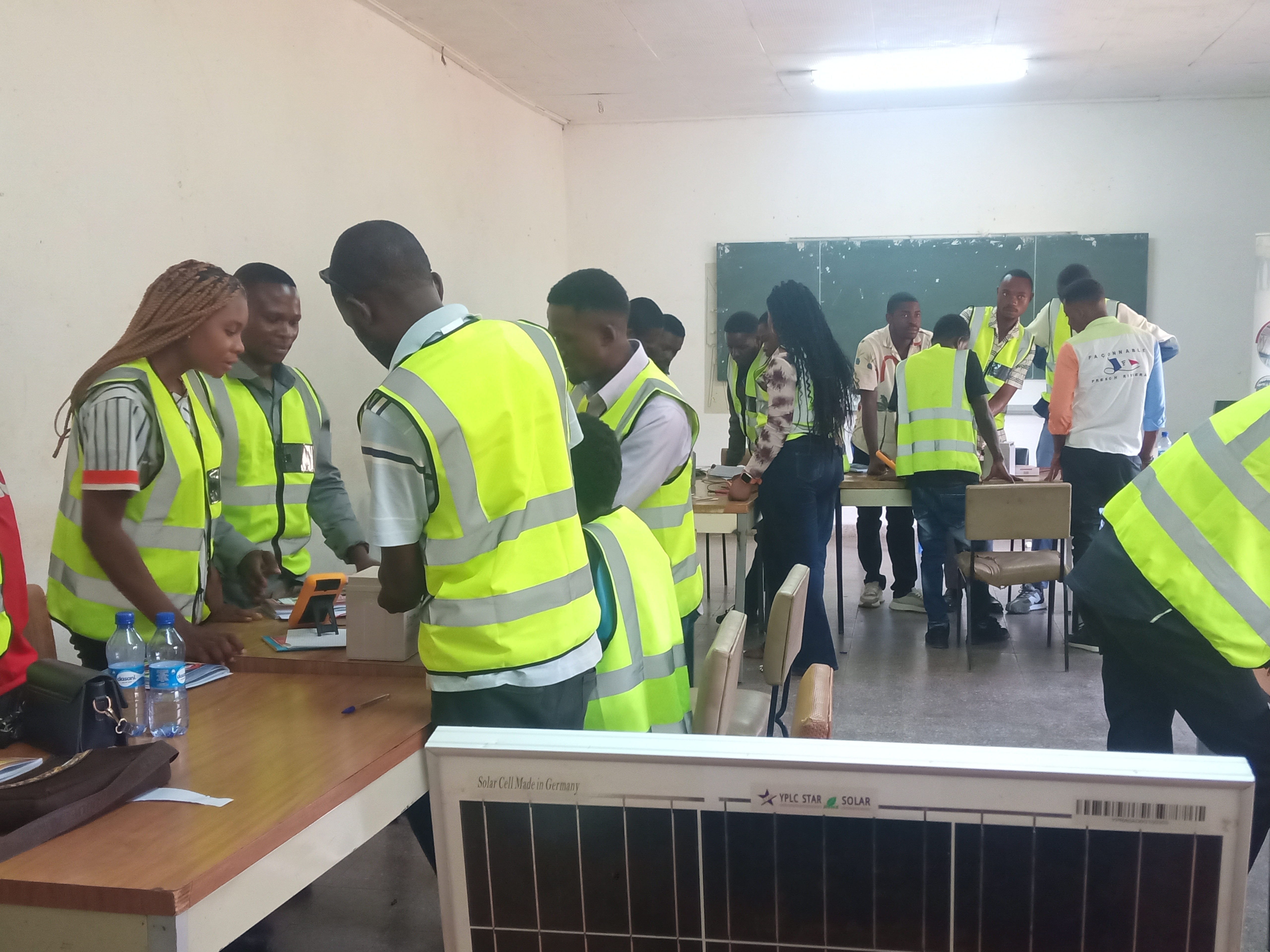 Session pratique · manipulation des modules PV