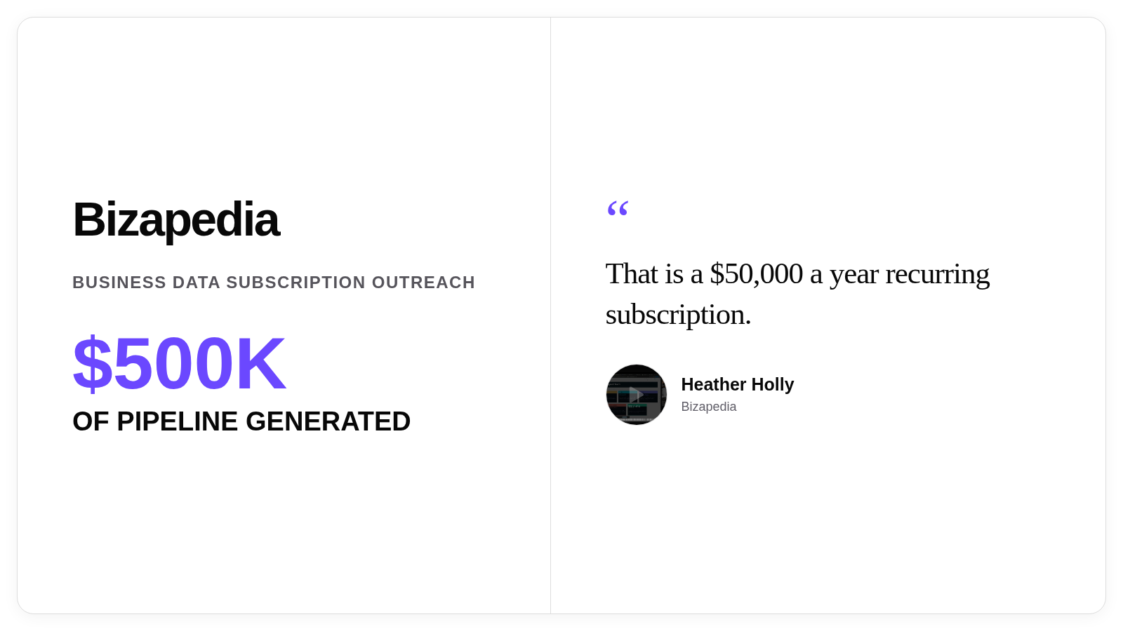 Bizapedia customer result