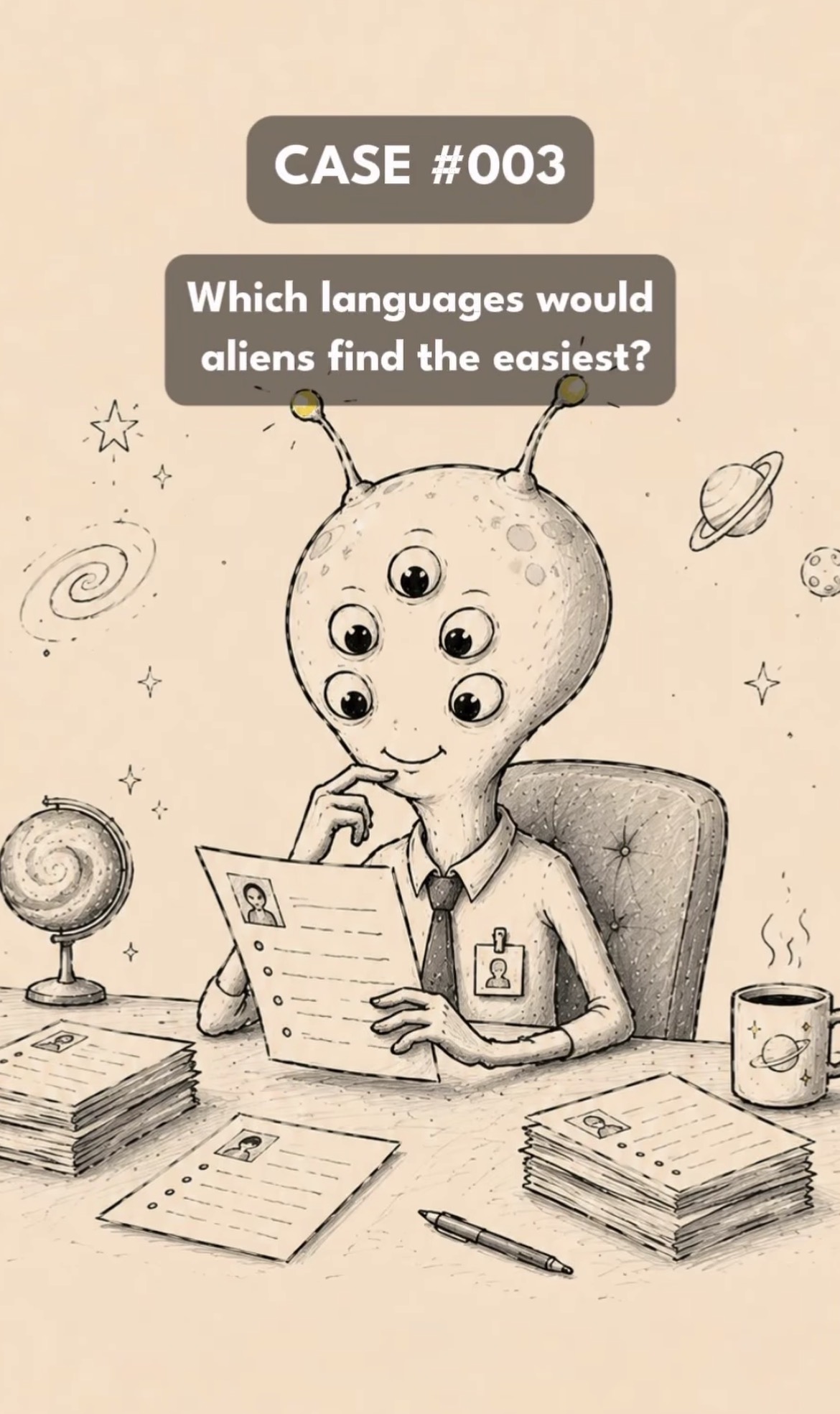 Which languages would aliens find easiest?