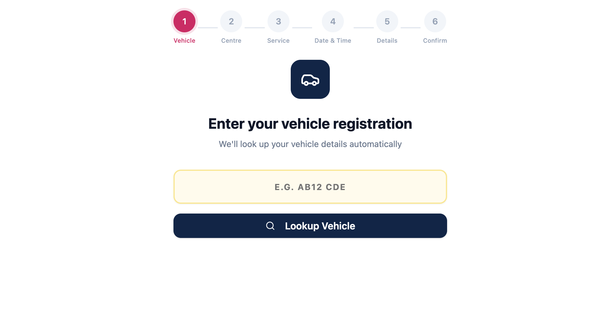 Quick MOT interface