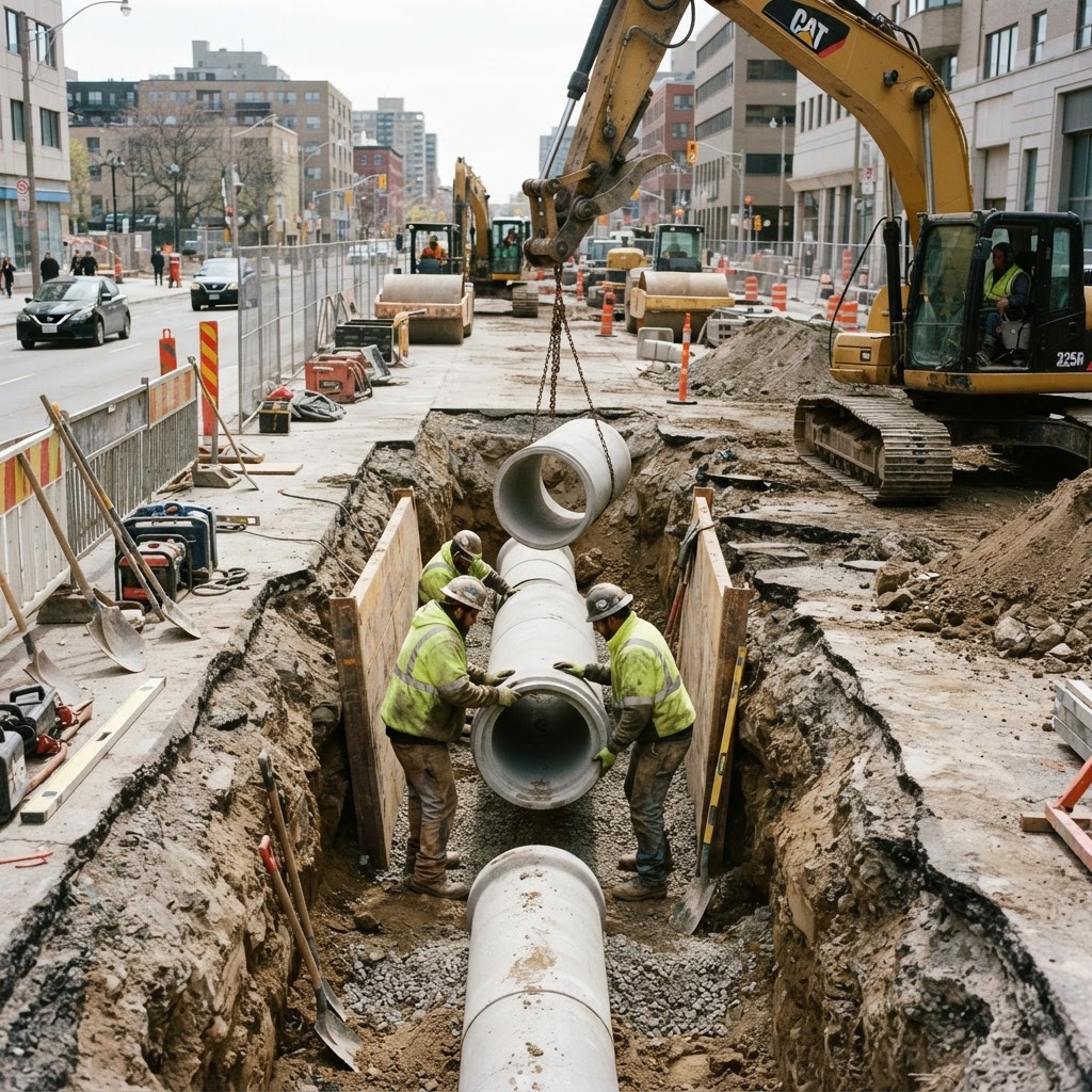 Tiefbau & Leitungsbau aus der Ukraine aus Ukraine Tiefbau & Leitungsbau aus der Ukraine – Arbeitskräfte aus Ukraine im Einsatz