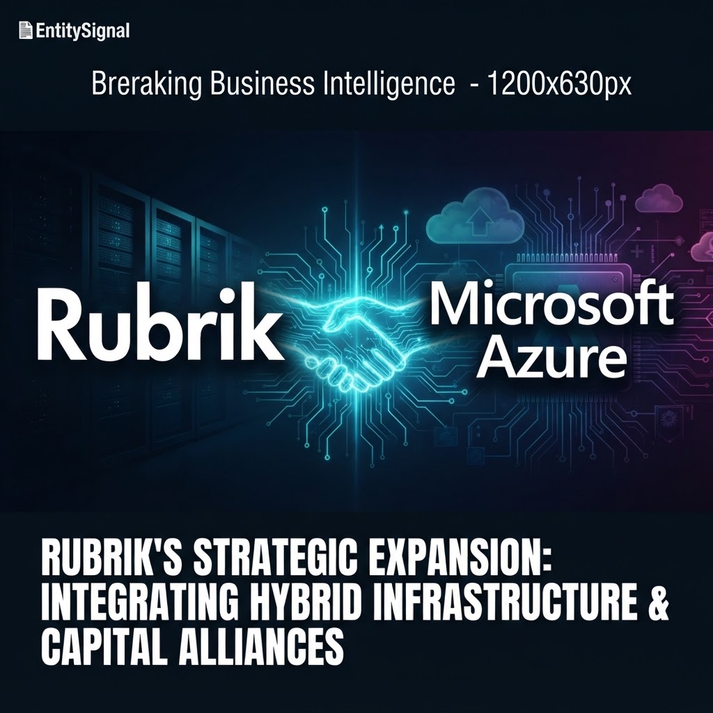 Rubrik's Strategic Expansion: Integrating Hybrid Infrastructure and Capital Alliances