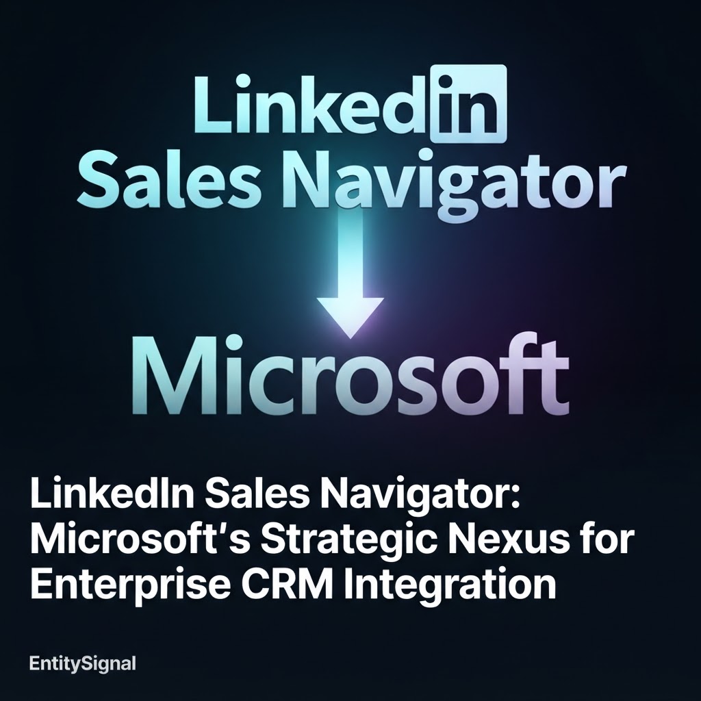 LinkedIn Sales Navigator: Microsoft's Strategic Nexus for Enterprise CRM Integration