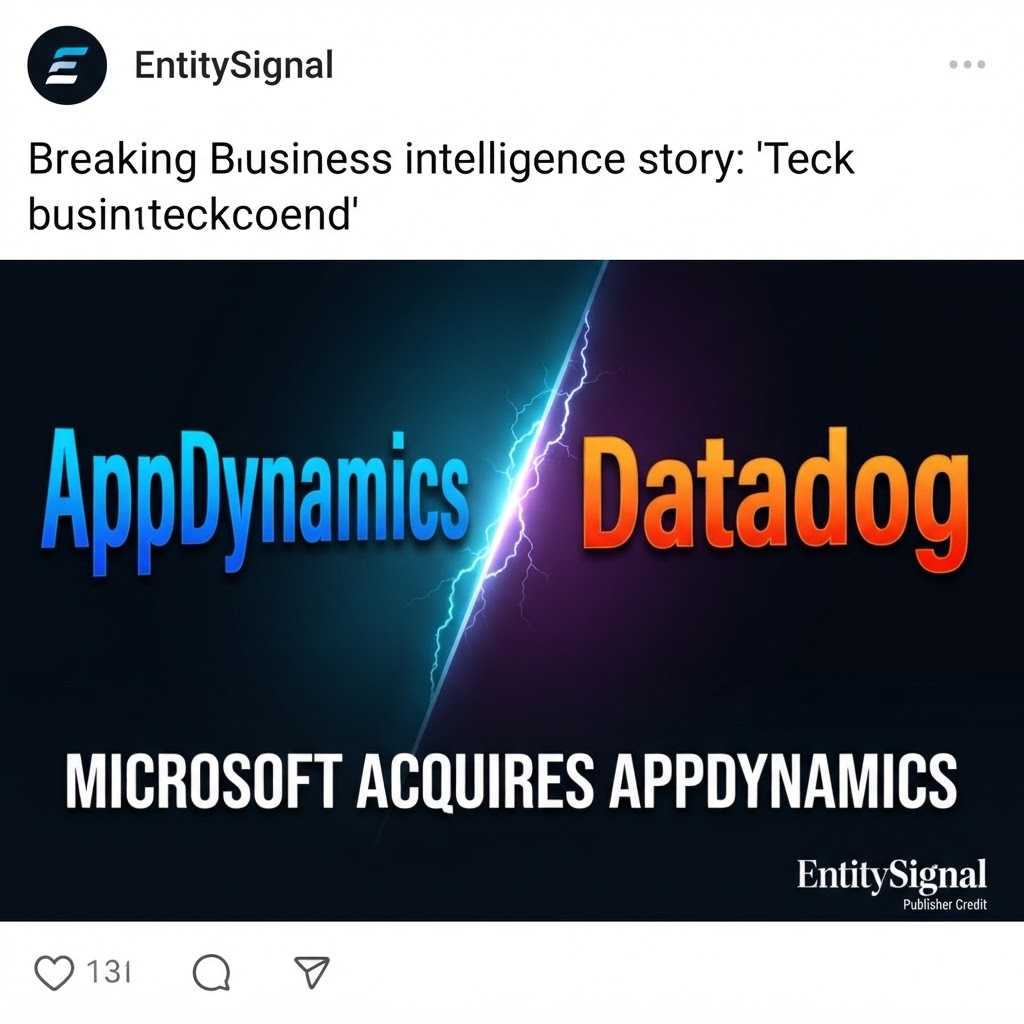 Microsoft Strengthens Observability Portfolio Through Strategic AppDynamics Acquisition