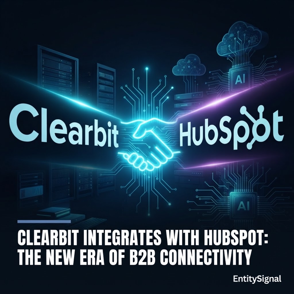 Clearbit Integrates With HubSpot: Mapping the Latest B2B Tech Connectivity