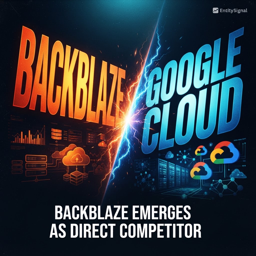 Backblaze Emerges as Direct Competitor to Google Cloud and Microsoft Azure