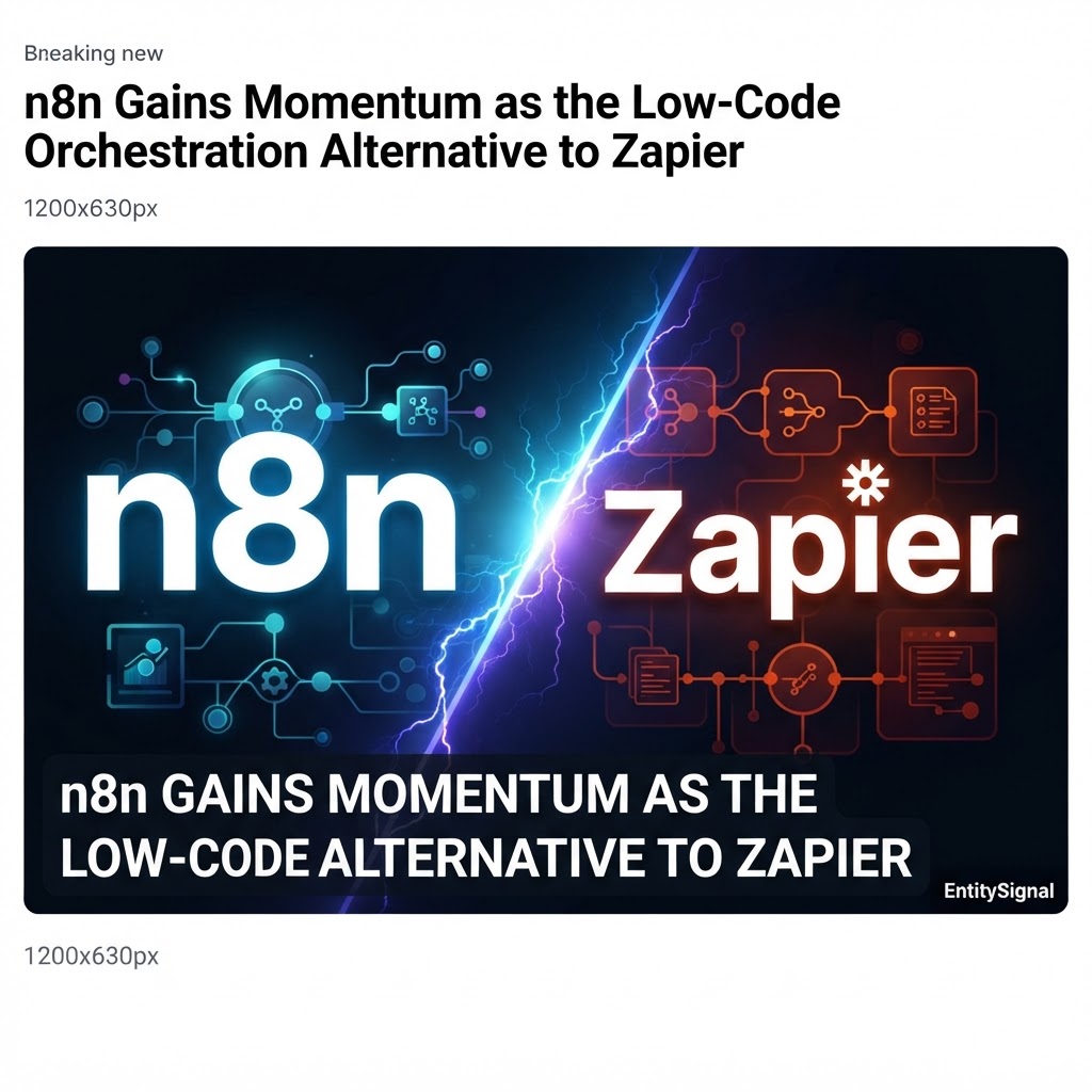 n8n Gains Momentum as the Low-Code Orchestration Alternative to Zapier